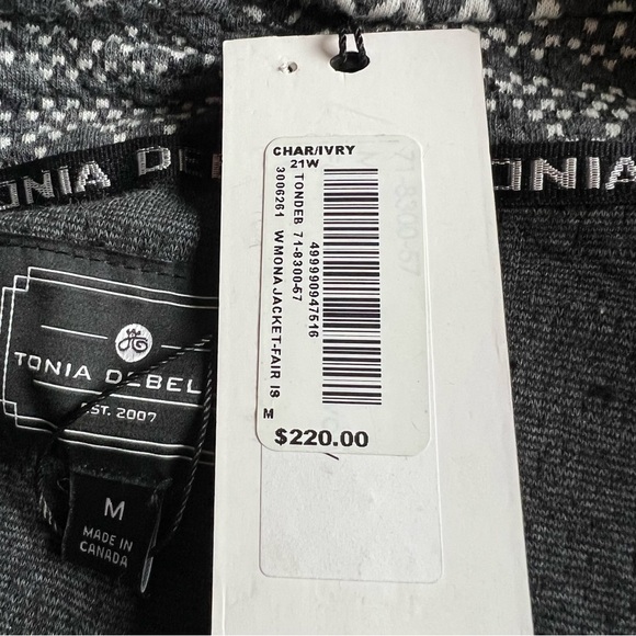 TONIA DEBELLIS Mona Knit Jacket M - Picture 8 of 12